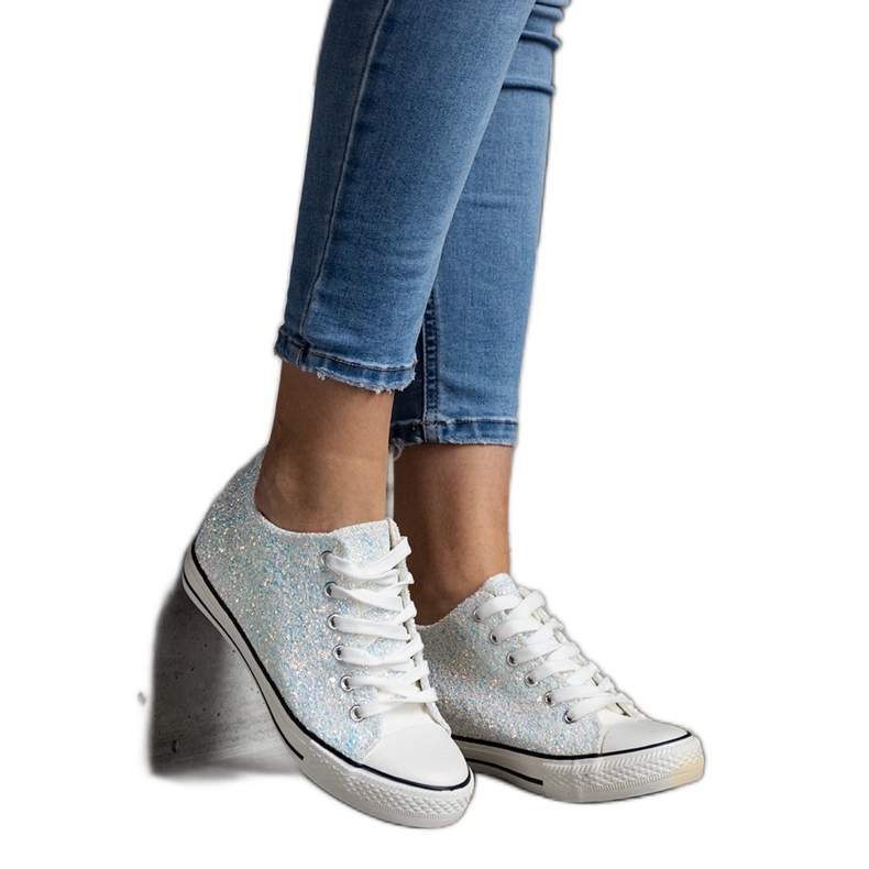 Tênis alto brilhante Jadwa multicolorido