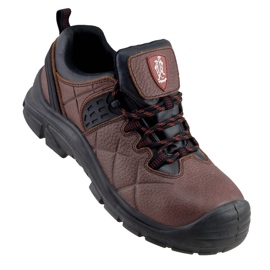 Sapatos de trabalho URGENTE com biqueira de metal 248/S1 castanho