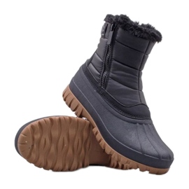 Botas de neve de inverno Lee Cooper LCJ-24-44-2866LB preto Botas de neve de inverno Lee Cooper LCJ-24-44-2866LB preto