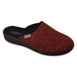 Sapatos femininos Befado pu 551D007 vermelho
