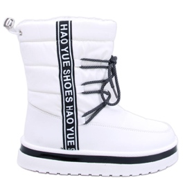 Botas de neve femininas Archie White branco