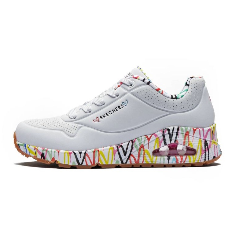 Sapatos Skechers X Jgoldcrown Uno Loving Love 155506-WHT branco