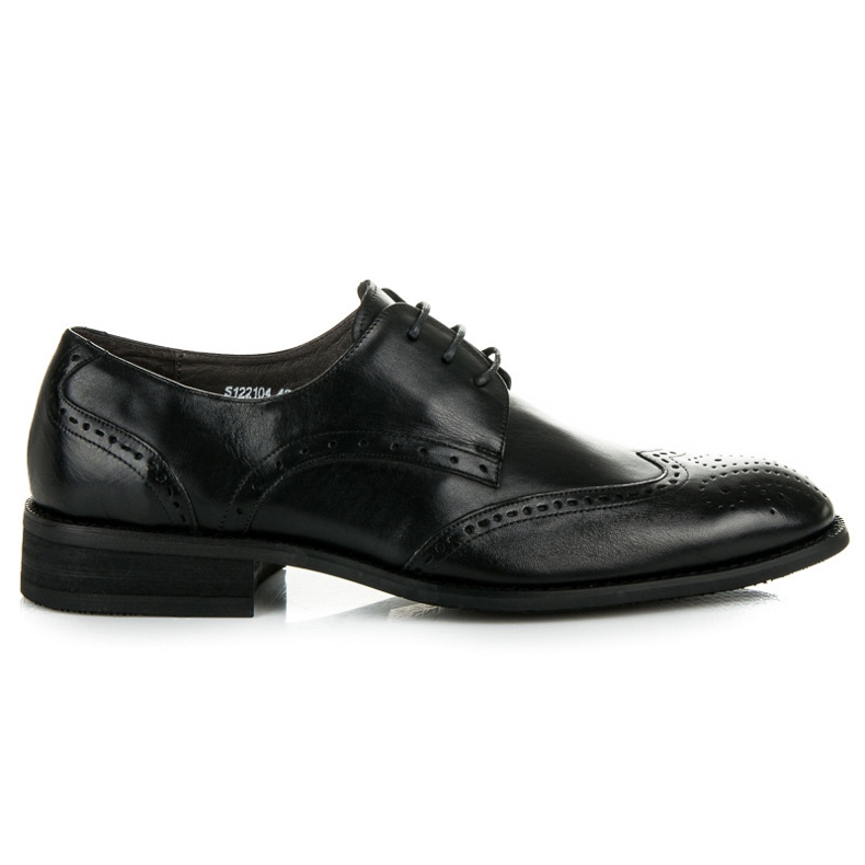 Sorrento Brogues de couro formal preto