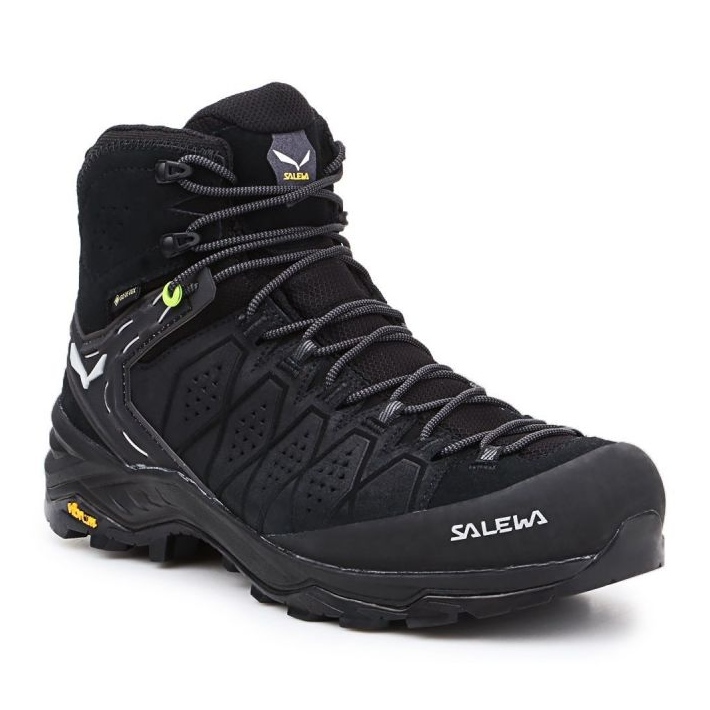 Tênis de trekking Salewa Ms Alp Trainer 2 Mid Gtx 61382-0971 preto