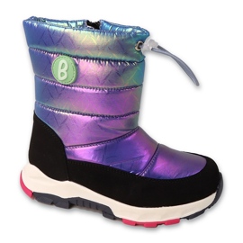 Botas de neve infantis Befado roxas 169X007 roxo