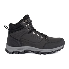 Vico Botas pretas com cadarço para homem preto Vico Botas pretas com cadarço para homem preto
