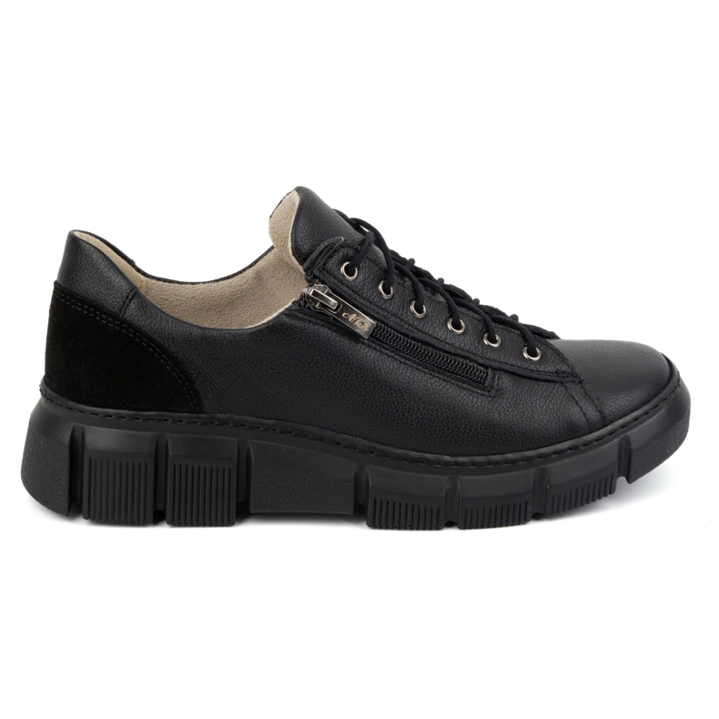 Olivier Sapatos femininos de couro 1223 pretos