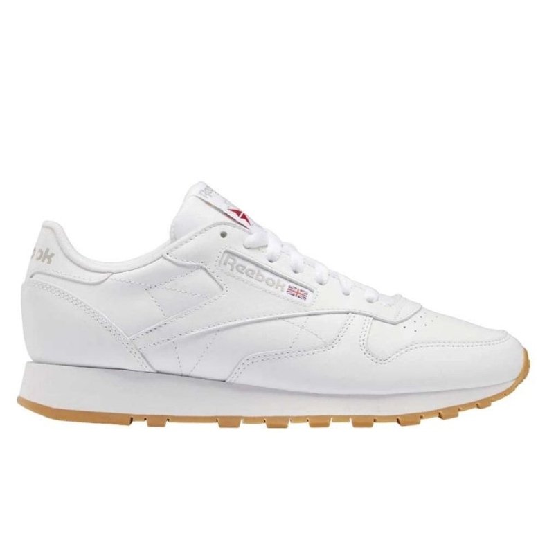 Sapatos de couro clássicos Reebok 100008491 branco