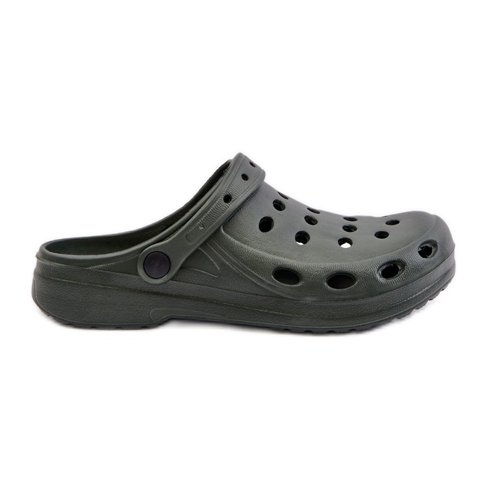 Sandálias Chinelos Masculinas Para Jardim Piscina Verde Escuro