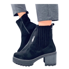 Botas Chelsea pretas preto