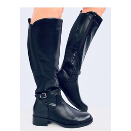 Botas com cano elástico Lappen Preto - Inello Botas com cano elástico Lappen Preto - Inello
