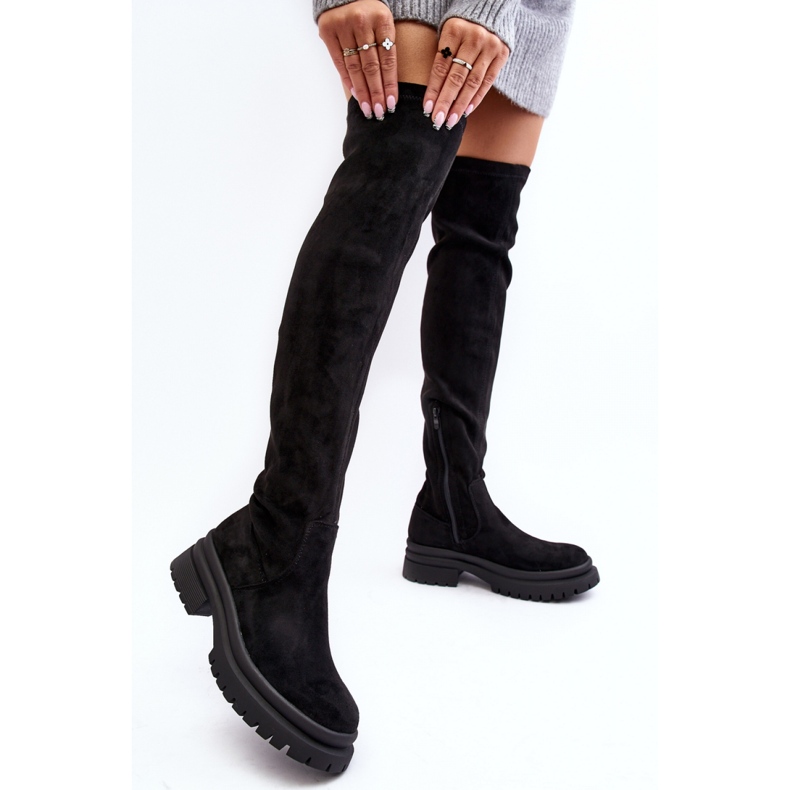 Botas Modelo 23KZ35-6494 Pretas preto