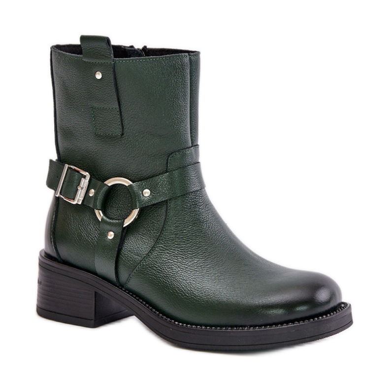 Botins Zazoo 60480 Verde Escuro