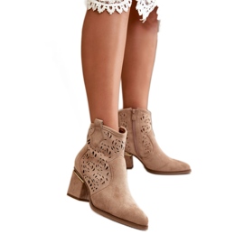 Botas Modelo NS528P Marrom