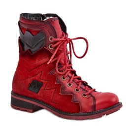 Maciejka 06106-08 Botins vermelhos Maciejka 06106-08 Botins vermelhos