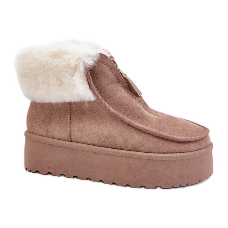 Botas de neve Modelo 24891 Bege Escuro