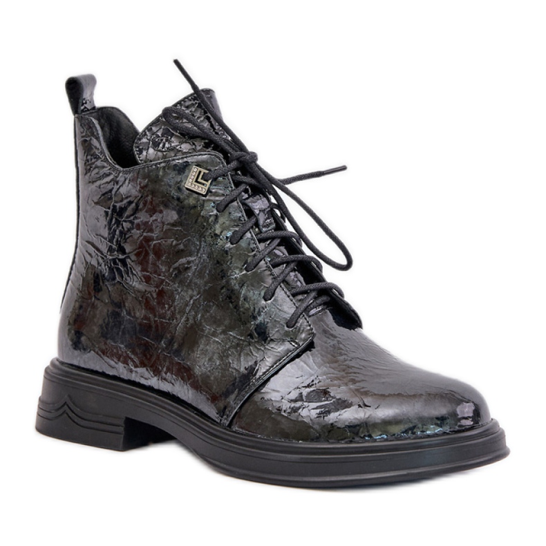 Da LZ42-042 Botins Preto/Cinza