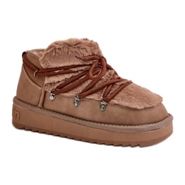 D.Franklin DFSH370011 Botas de neve marrons marrom