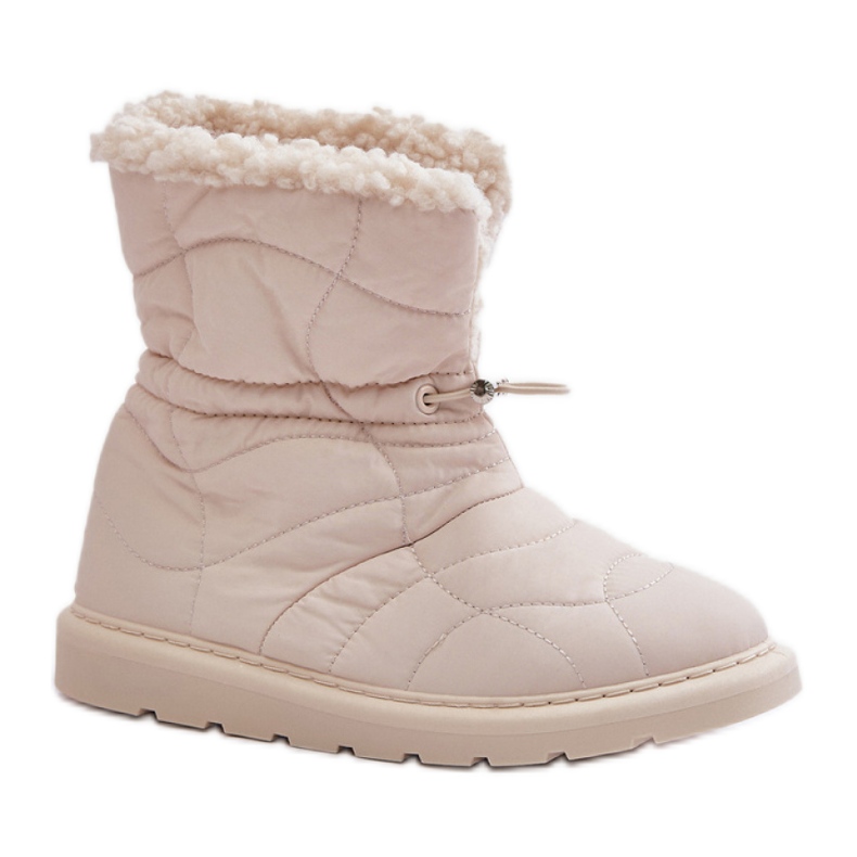 Botas de neve bege claro modelo 6433