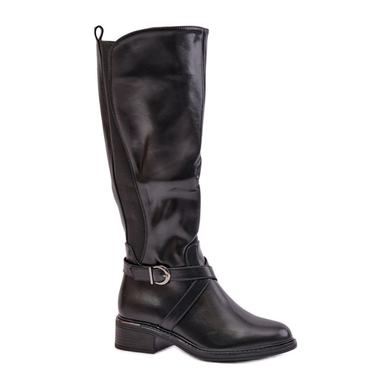 Botas Modelo 24KZ39-7496 Pretas preto