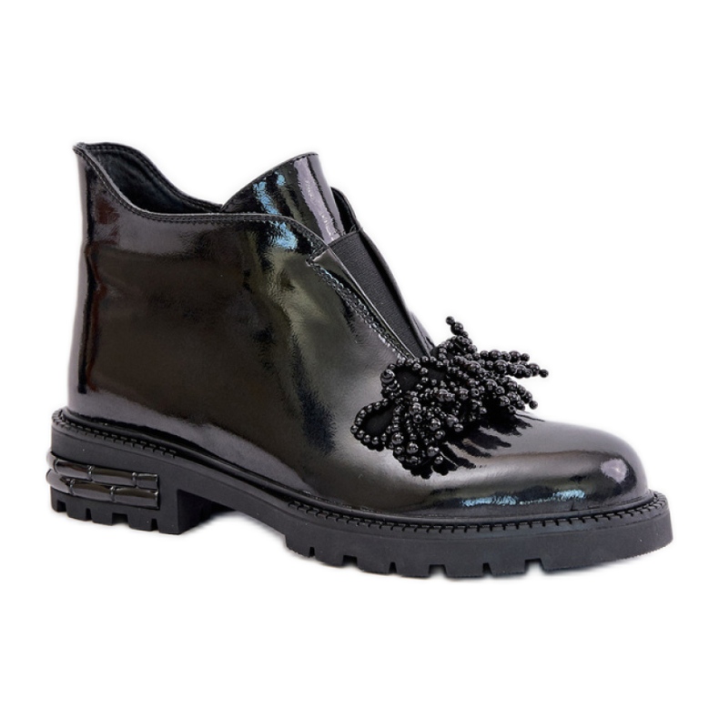 Modelo Da LZ42-036 Botas pretas preto Modelo Da LZ42-036 Botas pretas preto