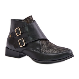 Maciejka 06696-01 Botas pretas preto