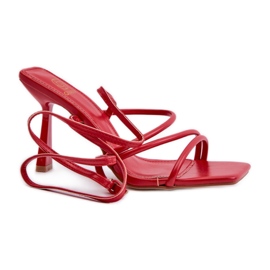 Sandálias Modelo JRX2308 Vermelhas vermelho