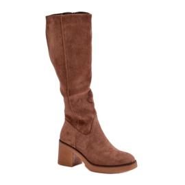 Jezzi Botas Modelo RMR2460-22 Marrom castanho