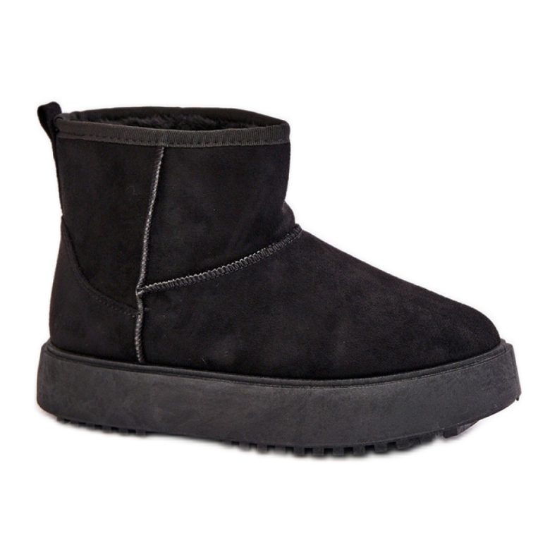 Botas de neve modelo 24BT26-7408 pretas preto