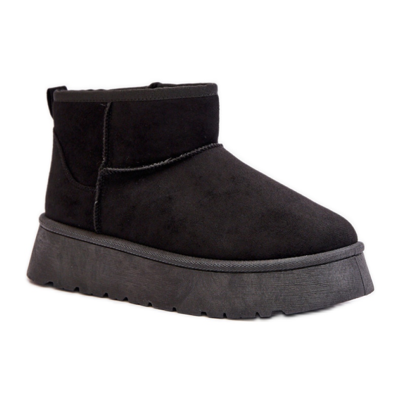 Botas de neve modelo 24BT26-7368 pretas preto