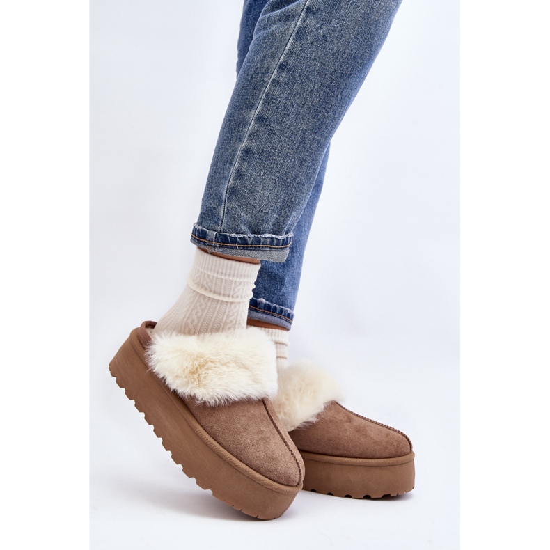 Step in style Chinelos Modelo Starlyn BL396 Khaki – Entre com estilo bege