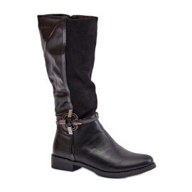 Jezzi Botas Modelo ASA62-112 Pretas preto Jezzi Botas Modelo ASA62-112 Pretas preto