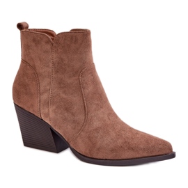 Botas Modelo RQ491 Marrom