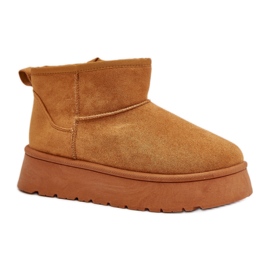 Botas de neve Modelo 24BT26-7368 Camelo castanho