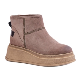 Maciejka 06769-02 Botas de neve marrom escuro