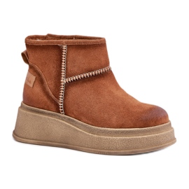 Maciejka 06769-29 Botas de neve marrons castanho