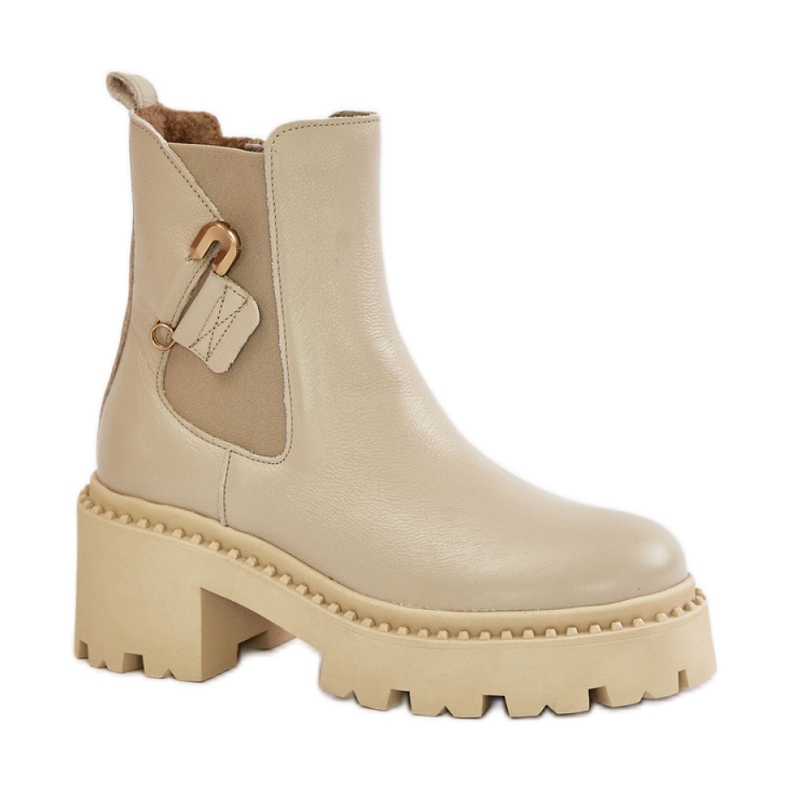 Botas Zazoo 60490 Bege Claro