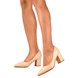 Bombas Modelo KJ-42BE Bege Bombas Modelo KJ-42BE Bege