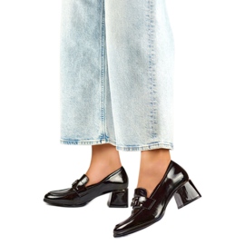 Bombas Mocassins Modelo GD-FL475B Preto Bombas Mocassins Modelo GD-FL475B Preto