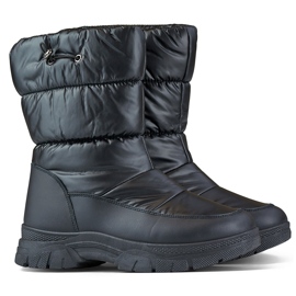 Botas de neve modelo 3537B pretas preto