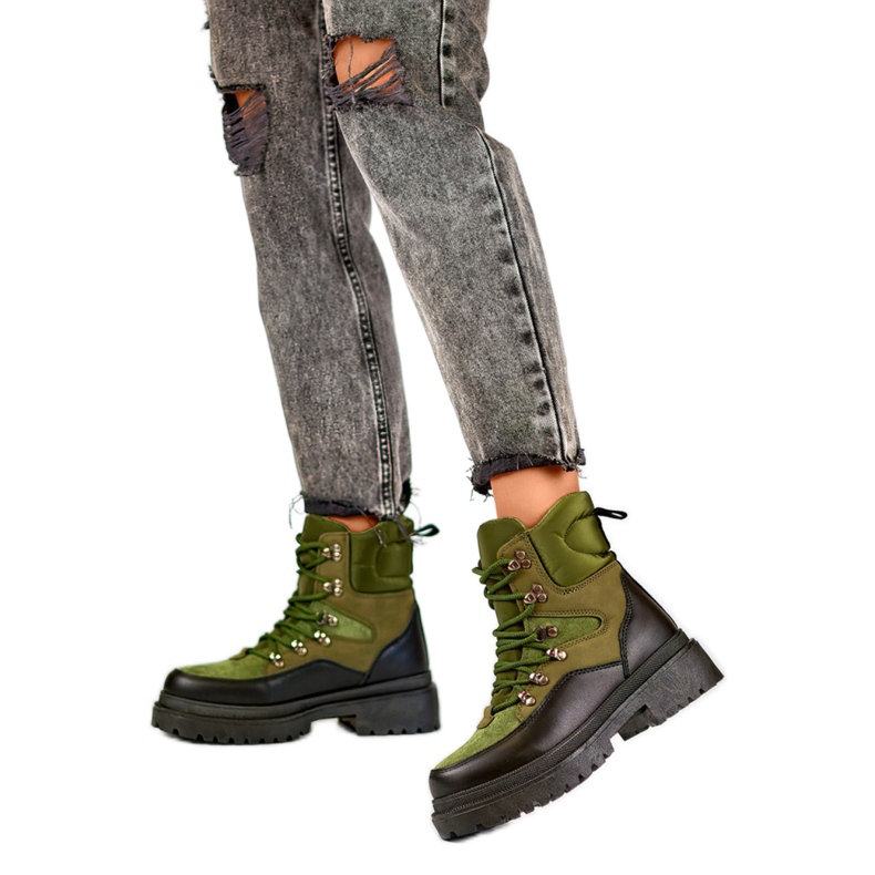 Trappers Modelo A-852GR Preto/Verde