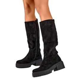 Botas Modelo DE1056B Pretas preto