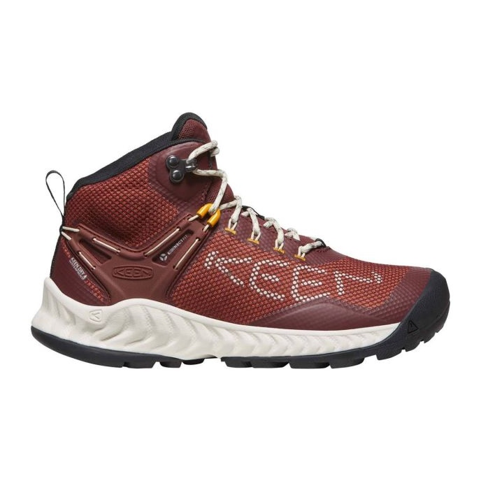 Tênis de trekking KEEN Nxis Evo Mid Wp KE-1027793 vermelho