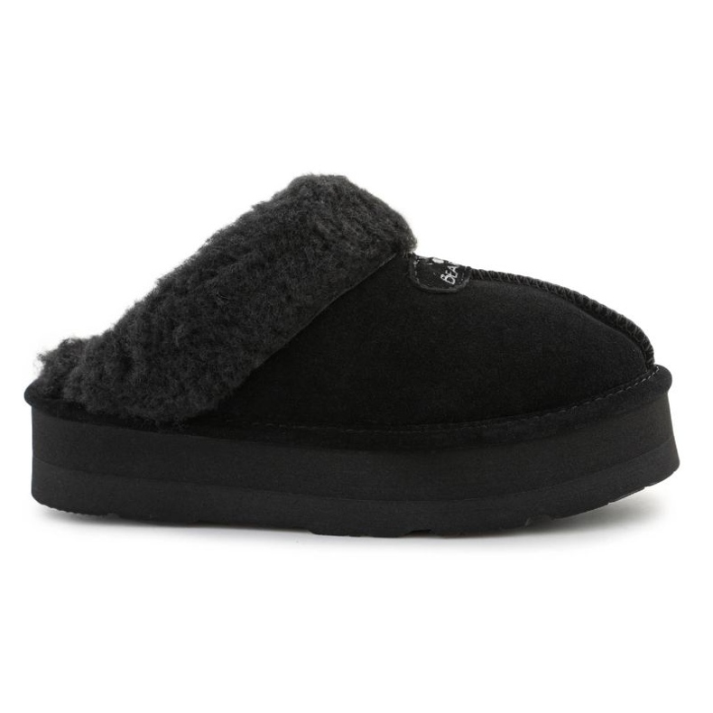 Chinelos isolados femininos BearPaw Retro Loki 2487W-884 preto