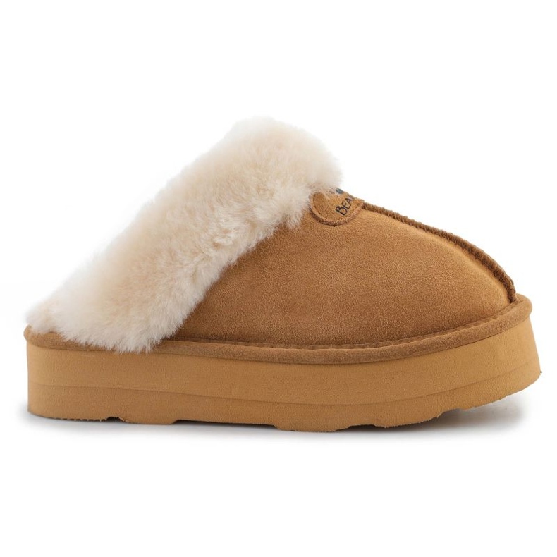 Chinelos isolados femininos BearPaw Retro Loki 2487W-245 bege