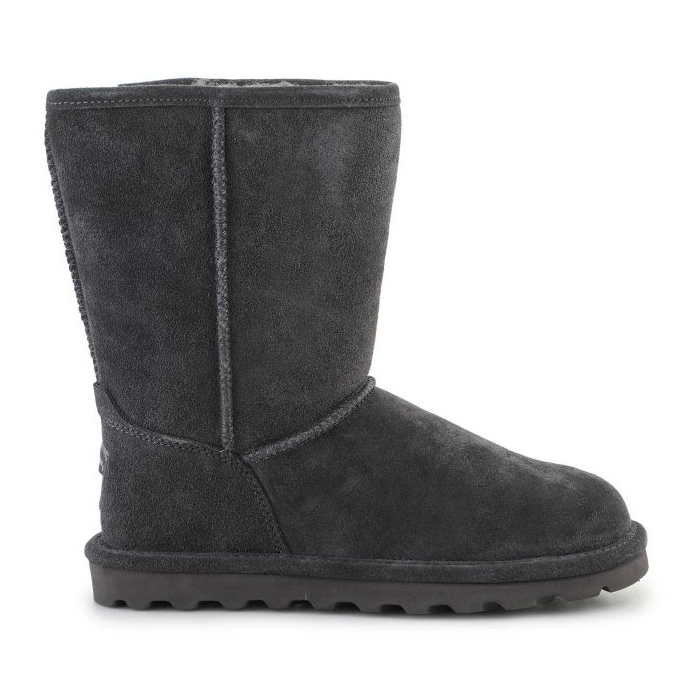 Botas de neve femininas BearPaw Elle Short 1962W-060, cinza