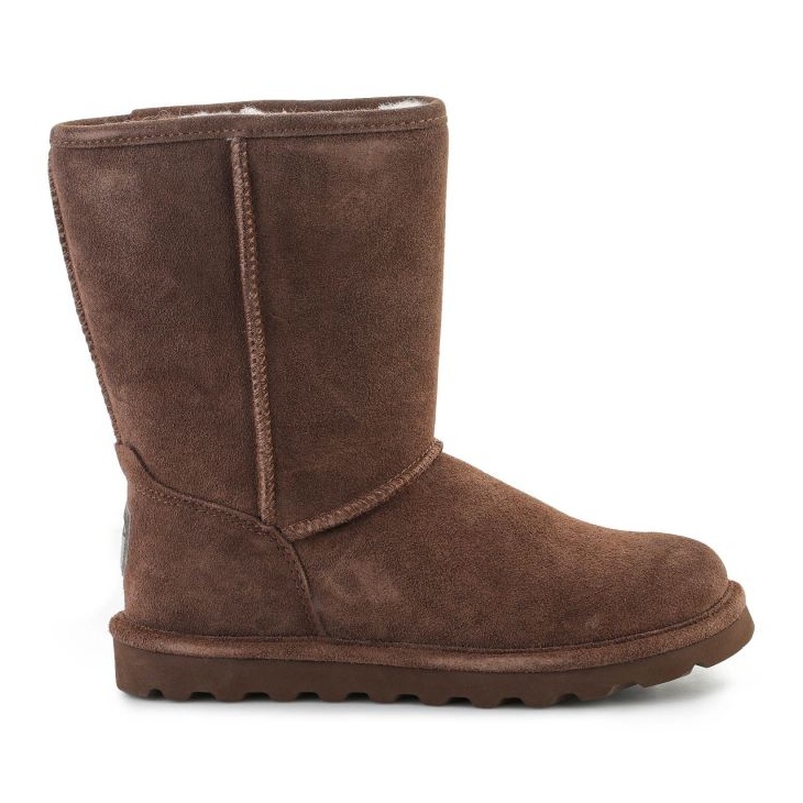 Botas de neve femininas BearPaw Elle Short 1962W-239, marrom castanho