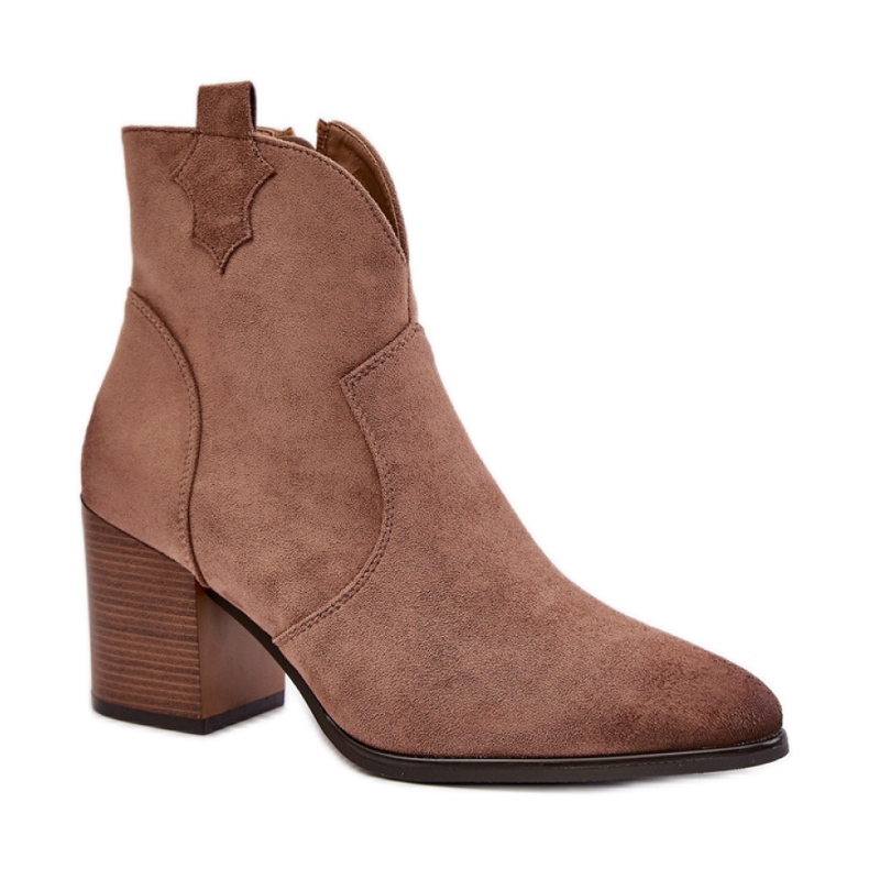 Botas Vinceza 58345 Bege Escuro