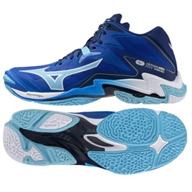 Sapatos Mizuno Wave Lightning Z8 Mid V1GA240501 azul