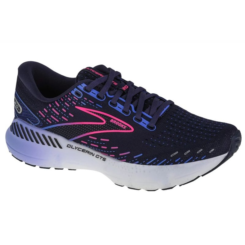 Tênis de corrida Brooks Glycerin Gts 20 1203701B460 azul marinho